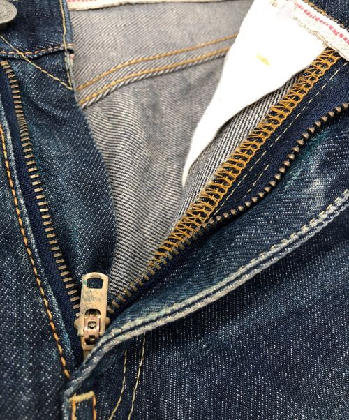 VISVIM（ビズビム）VISVIM (ビズビム) デニムパンツ SOCIAL SCULPTURE DENIM 04R ブルー サイズ:W30×L30の古着・服飾アイテム