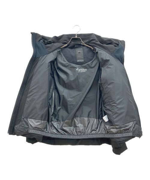 DESCENTE ALLTERRAIN（デザイント オルテライン）Descente ALLTERRAIN (デザイント オルテライン) MIZUSAWA DOWN JACKET MOUNTAINEER ブラック サイズ:Mの古着・服飾アイテム