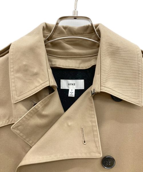 HYKE（ハイク）HYKE (ハイク) ライナー付トレンチコート ベージュ サイズ:1の古着・服飾アイテム