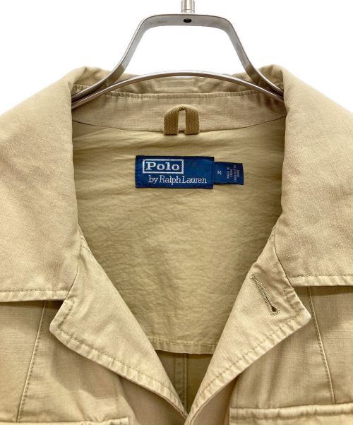 POLO RALPH LAUREN（ポロ・ラルフローレン）POLO RALPH LAUREN (ポロ・ラルフローレン) フィールドジャケット ベージュ サイズ:Mの古着・服飾アイテム
