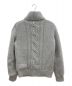 HERNO (ヘルノ) ウォーターレペレントナイロン×3ゲージウールハイブリッドダウンニットブルゾン グレー サイズ:48：35000円