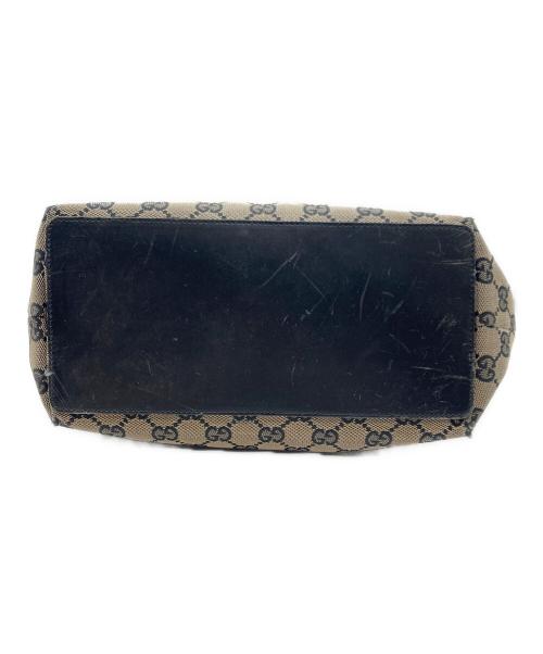 GUCCI（グッチ）GUCCI (グッチ) GGキャンバス ベージュ×ブラックの古着・服飾アイテム