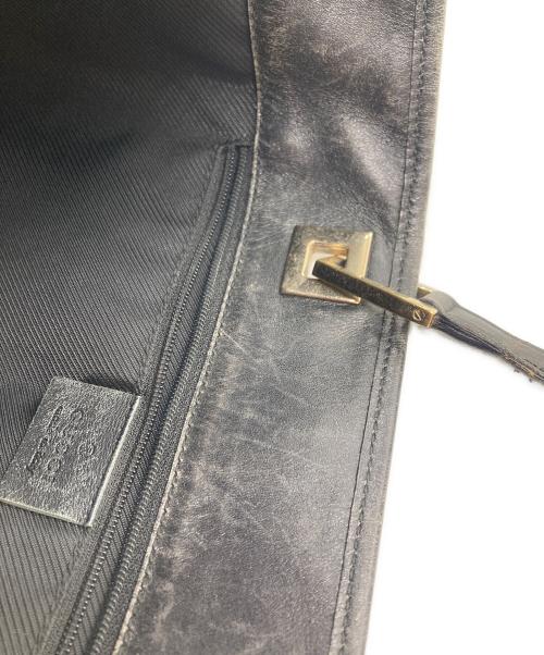 GUCCI（グッチ）GUCCI (グッチ) GGキャンバス ベージュ×ブラックの古着・服飾アイテム