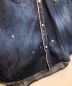 中古・古着 DSQUARED2 (ディースクエアード) ウエスタンダメージデニムシャツ インディゴ サイズ:48：6000円