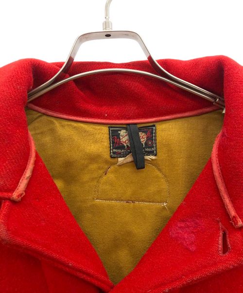 WOOLRICH（ウールリッチ）WOOLRICH (ウールリッチ) ビンテージハンティングジャケット レッド サイズ:44の古着・服飾アイテム