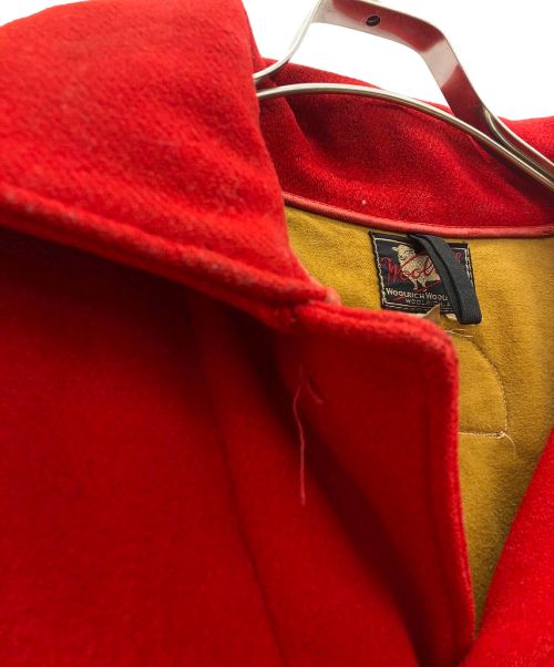 WOOLRICH（ウールリッチ）WOOLRICH (ウールリッチ) ビンテージハンティングジャケット レッド サイズ:44の古着・服飾アイテム