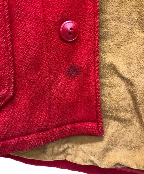 WOOLRICH（ウールリッチ）WOOLRICH (ウールリッチ) ビンテージハンティングジャケット レッド サイズ:44の古着・服飾アイテム