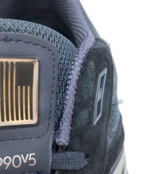 NEW BALANCE（ニューバランス）NEW BALANCE (ニューバランス) M990NV5 ネイビー×ブルー サイズ:US12の古着・服飾アイテム