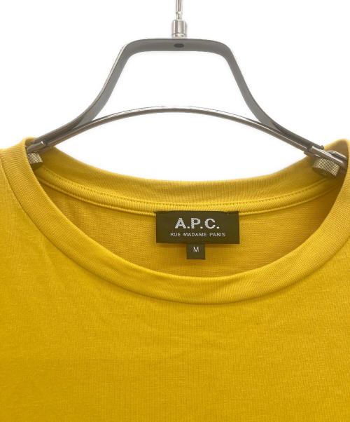 A.P.C.（アーペーセー）A.P.C. (アーペーセー) RUE MADAME Tシャツ イエロー サイズ:Mの古着・服飾アイテム