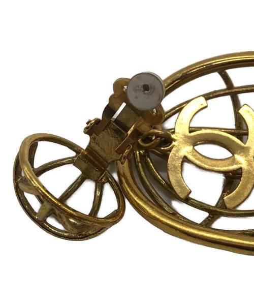 CHANEL（シャネル）CHANEL (シャネル) 鳥籠ココマーク ゴールドカラーの古着・服飾アイテム