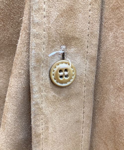 Cinquanta（チンクワンタ）Cinquanta (チンクアンタ) スウェードジャケット  キャメル サイズ:50の古着・服飾アイテム