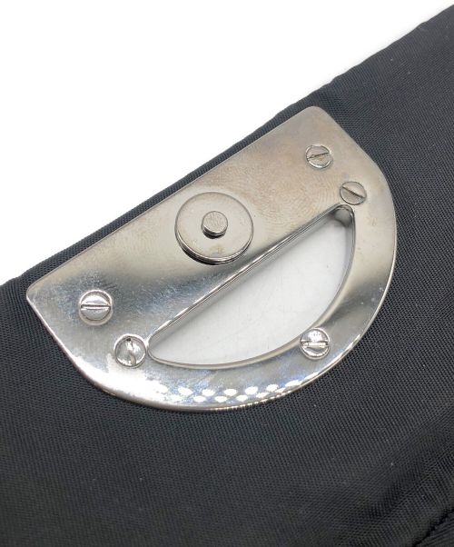 Christian Dior（クリスチャン ディオール）Christian Dior (クリスチャン ディオール) ベルトナイロンポーチ マリスパール ブラックの古着・服飾アイテム