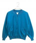 CHEETAHチーター）の古着「90sスウェットブルゾン　古着」｜ブルー