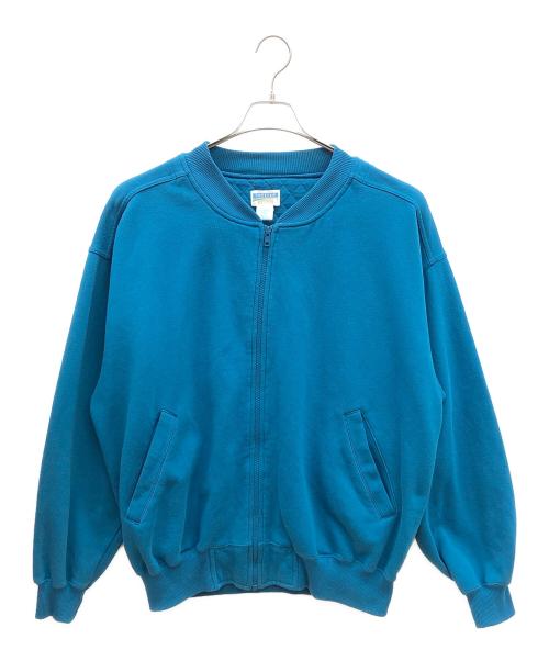 CHEETAH（チーター）CHEETAH (チーター) 90sスウェットブルゾン　古着 ブルー サイズ:Lの古着・服飾アイテム