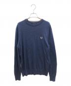 FRED PERRYフレッドペリー）の古着「セーター」｜ブルー