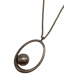 4℃（ヨンドシー）の古着「シルバーサークルネックレス」｜シルバー