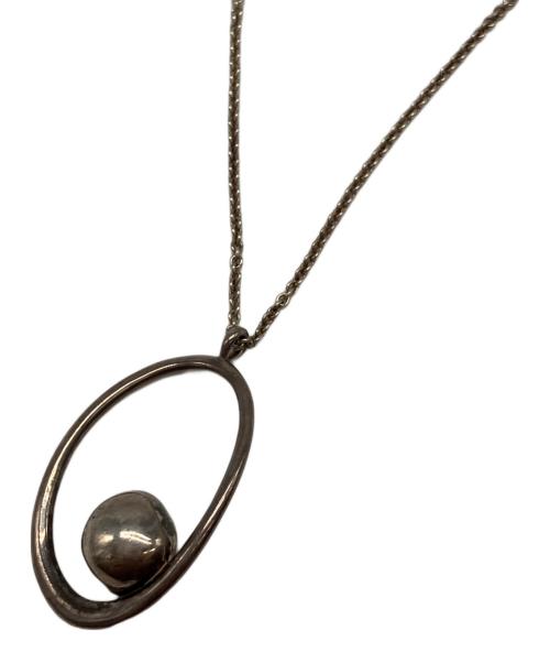 4℃（ヨンドシー）4℃ (ヨンドシー) シルバーサークルネックレス シルバーの古着・服飾アイテム