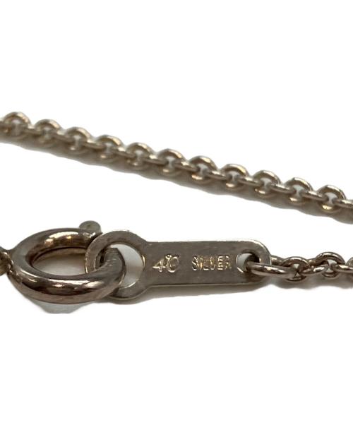 4℃（ヨンドシー）4℃ (ヨンドシー) シルバーサークルネックレス シルバーの古着・服飾アイテム