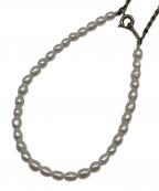 4℃ヨンドシー）の古着「SV×パールブレスレット」