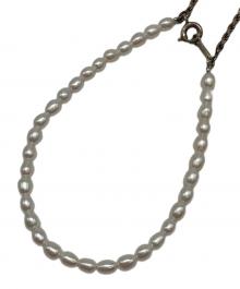 4℃（ヨンドシー）の古着「SV×パールブレスレット」