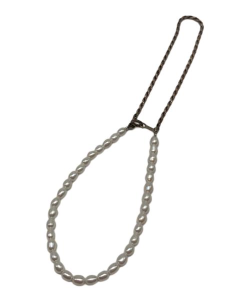 4℃（ヨンドシー）4℃ (ヨンドシー) SV×パールブレスレットの古着・服飾アイテム