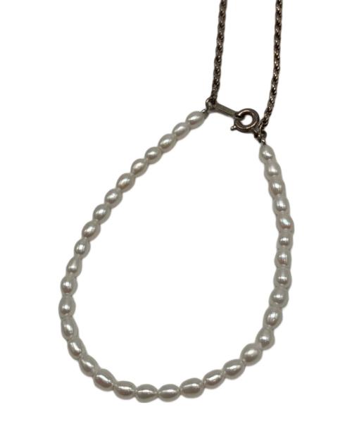 4℃（ヨンドシー）4℃ (ヨンドシー) SV×パールブレスレットの古着・服飾アイテム