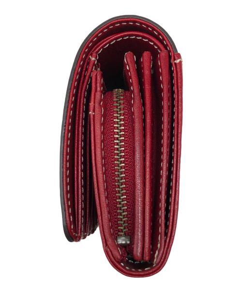 DAKOTA（ダコタ）DAKOTA (ダコタ) 2つ折り財布 レッドの古着・服飾アイテム