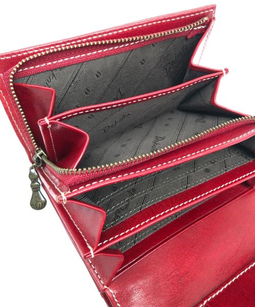 DAKOTA（ダコタ）DAKOTA (ダコタ) 2つ折り財布 レッドの古着・服飾アイテム