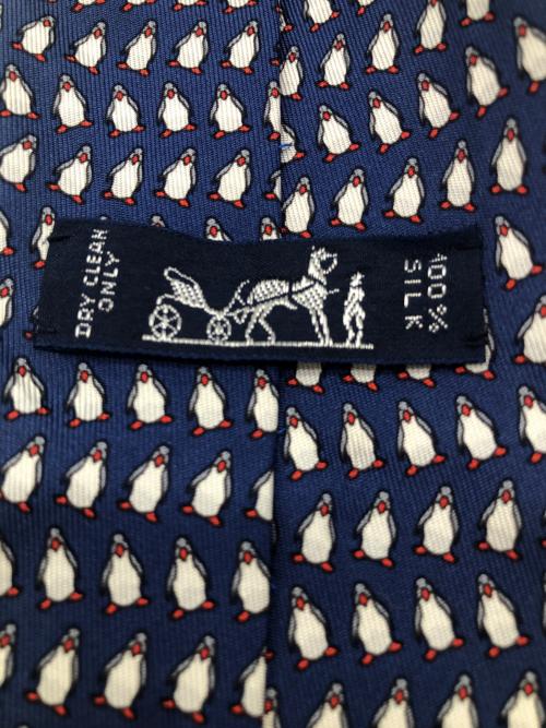 HERMES（エルメス）HERMES (エルメス) ペンギンデザイン ブルー サイズ:- 未使用品の古着・服飾アイテム