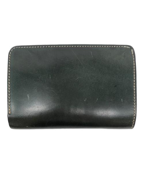 ZODIAC（ゾディアック）ZODIAC (ゾディアック) 2つ折り財布 グリーン×ブラウンの古着・服飾アイテム