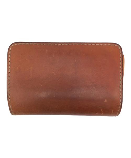 GENUINE BRIDLE（ジェニュイン ブライドル）GENUINE BRIDLE (ジェニュイン ブライドル) 2つ折り財布 ブラウンの古着・服飾アイテム