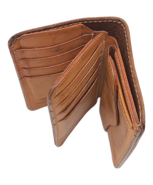 GENUINE BRIDLE（ジェニュイン ブライドル）GENUINE BRIDLE (ジェニュイン ブライドル) 2つ折り財布 ブラウンの古着・服飾アイテム