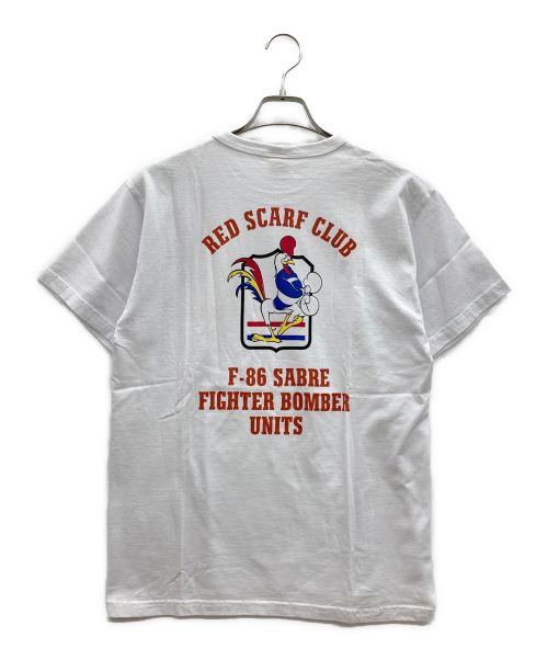 BUZZ RICKSON'S（バズリクソンズ）BUZZ RICKSON'S (バズリクソンズ) バックプリントTシャツ ホワイト サイズ:Lの古着・服飾アイテム