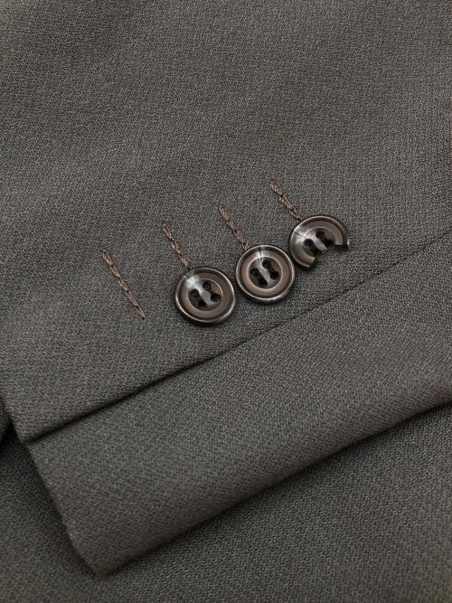 Christian Dior MONSIEUR（クリスチャンディオールムッシュ）Christian Dior MONSIEUR (クリスチャンディオールムッシュ) ダブルセットアップ グレー サイズ:AB7/101-91-180の古着・服飾アイテム