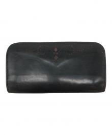 Guilty Flame（ギルティーフレーム）の古着「レザーウォレット」｜ブラック