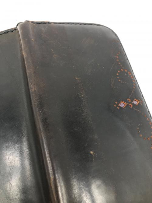 Guilty Flame（ギルティーフレーム）Guilty Flame (ギルティーフレーム) レザーウォレット ブラックの古着・服飾アイテム