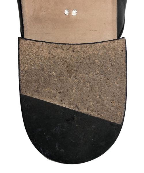 HENDER SCHEME（エンダースキーマ）HENDER SCHEME (エンダースキーマ) レザーミュール CHEAK ブラック サイズ:2の古着・服飾アイテム