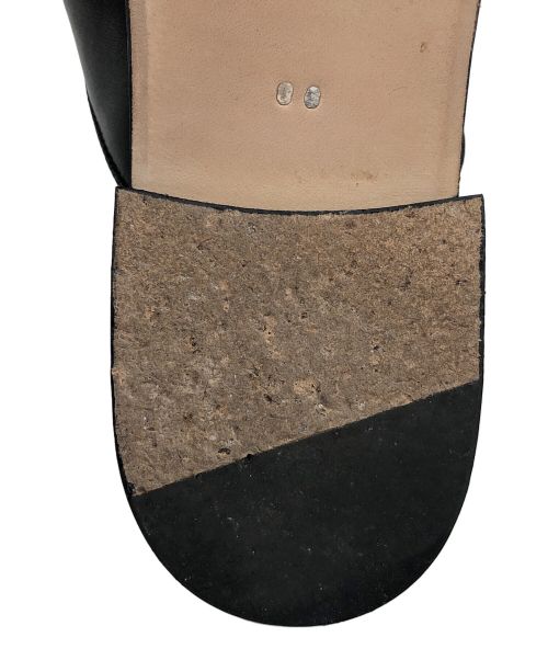 HENDER SCHEME（エンダースキーマ）HENDER SCHEME (エンダースキーマ) レザーミュール CHEAK ブラック サイズ:2の古着・服飾アイテム