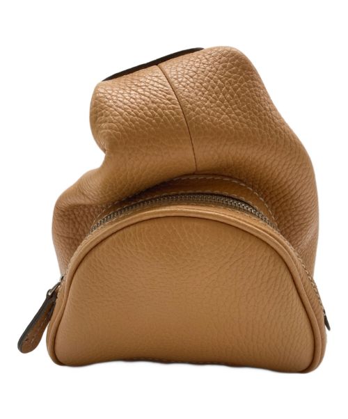 TOD'S（トッズ）TOD'S (トッズ) レザーハンドバッグ キャメルの古着・服飾アイテム