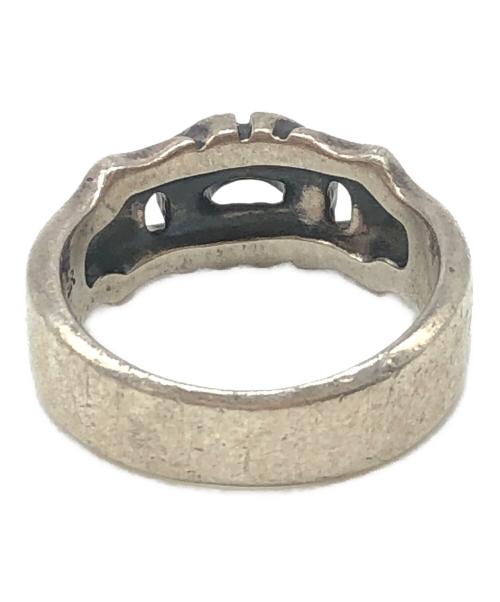 その他ブランド（ソノタブランド）その他ブランド (ソノタブランド) シルバーリング　バックルデザイン サイズ:表記無しの古着・服飾アイテム