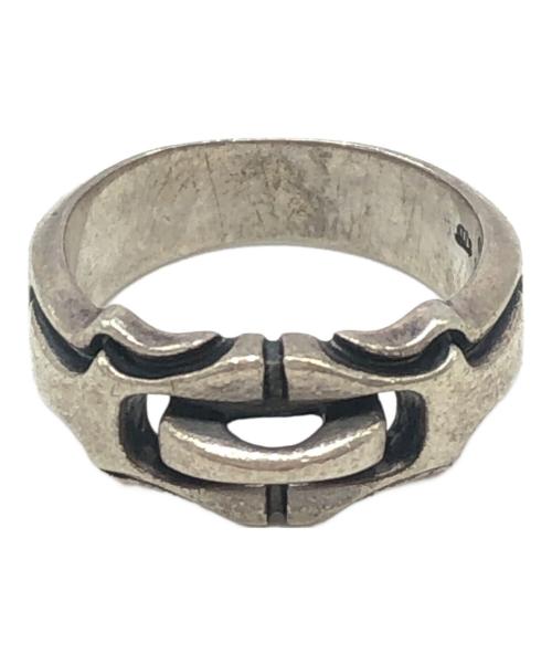 その他ブランド（ソノタブランド）その他ブランド (ソノタブランド) シルバーリング　バックルデザイン サイズ:表記無しの古着・服飾アイテム