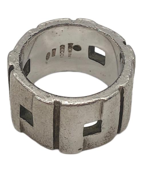 GUCCI（グッチ）GUCCI (グッチ) モダニストシルバーリング サイズ:表記無の古着・服飾アイテム