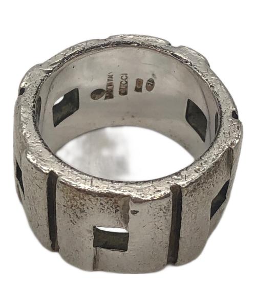 GUCCI（グッチ）GUCCI (グッチ) モダニストシルバーリング サイズ:表記無の古着・服飾アイテム