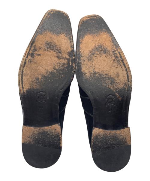 UNITED ARROWS（ユナイテッドアローズ）UNITED ARROWS (ユナイテッドアローズ) スエードローファー ブラック サイズ:41(25.5cm)の古着・服飾アイテム
