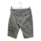 LEVI'Sリーバイス）の古着「ヒッコリーハーフパンツ」｜ネイビー×アイボリー