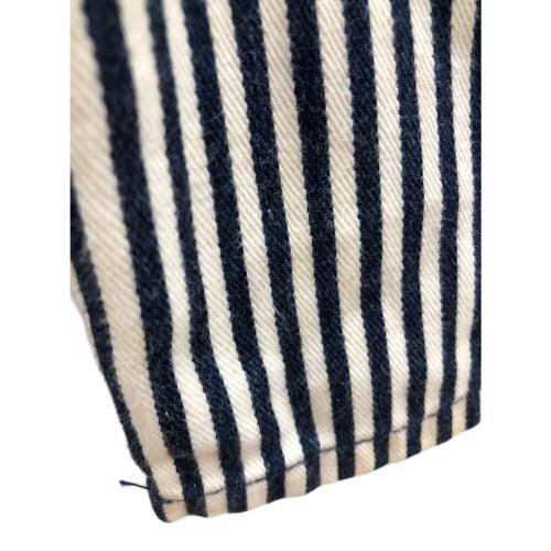 LEVI'S（リーバイス）LEVI'S (リーバイス) ヒッコリーハーフパンツ ネイビー×アイボリー サイズ:76cm(W30)の古着・服飾アイテム