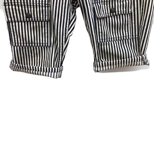 LEVI'S（リーバイス）LEVI'S (リーバイス) ヒッコリーハーフパンツ ネイビー×アイボリー サイズ:76cm(W30)の古着・服飾アイテム