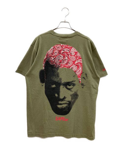 SAPEur（サプール）SAPEur (サプール) ロゴカットソー グリーン サイズ:XLの古着・服飾アイテム