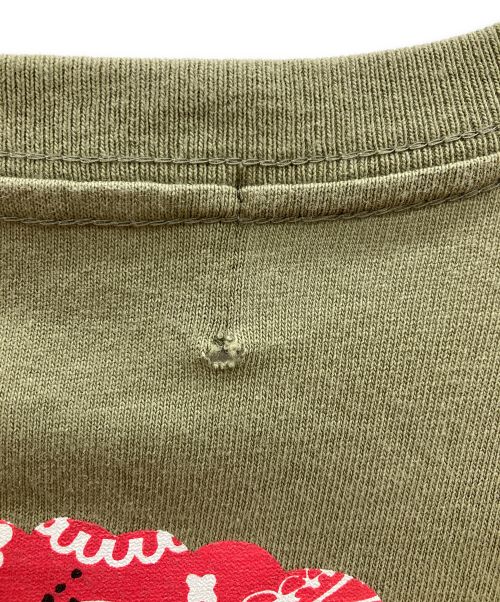 SAPEur（サプール）SAPEur (サプール) ロゴカットソー グリーン サイズ:XLの古着・服飾アイテム