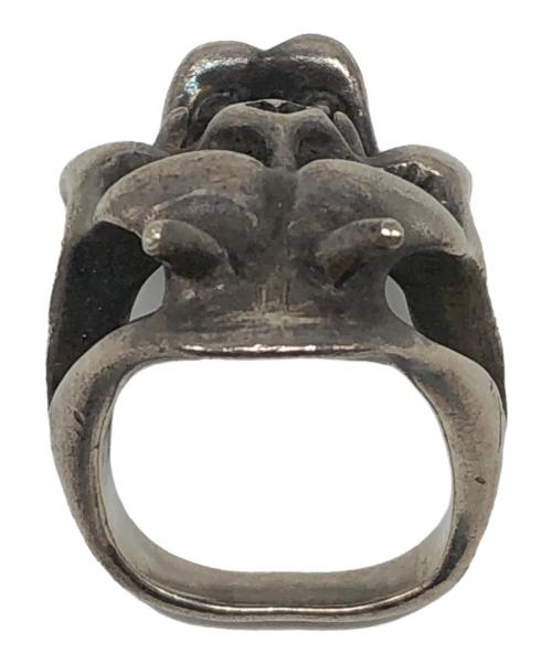 その他ブランド（ソノタブランド）その他ブランド (ソノタブランド) スカルデザインリング サイズ:表記無しの古着・服飾アイテム